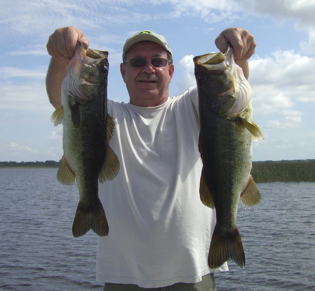 Orlando Fishing Monster Bass on Lake Toho in Central Florida